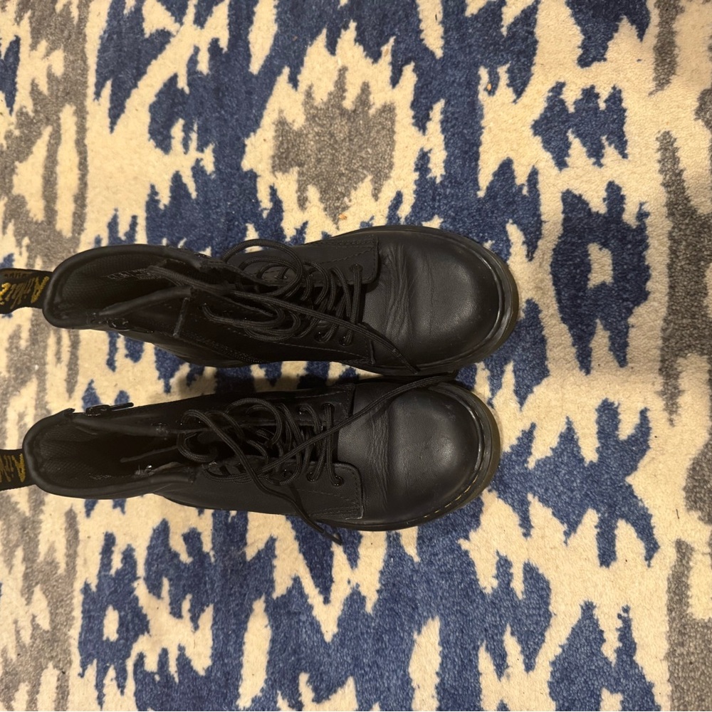 Girls Dr. Martens Black Boots